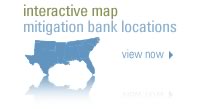interactive mitigation bank map